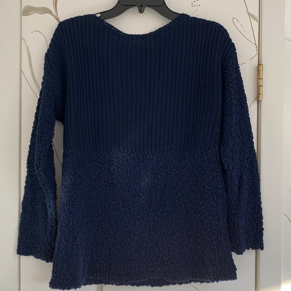 Market&Spruce Chayse Mixed Yarn Textured Pullover - Picture 2 of 4